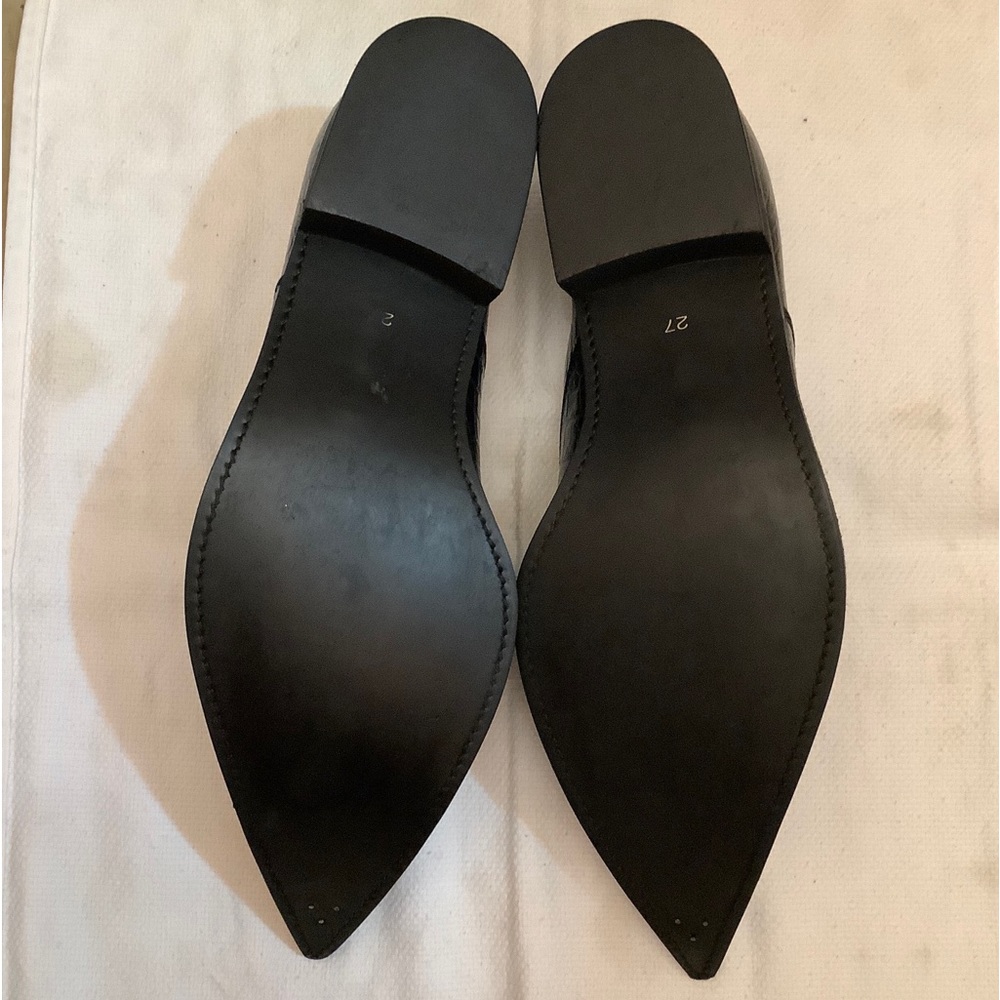 Comme Des Garçons Homme Plus SS15 Pointed Toe Leather Shoes Sz.27/9-US - Picture 9 of 13